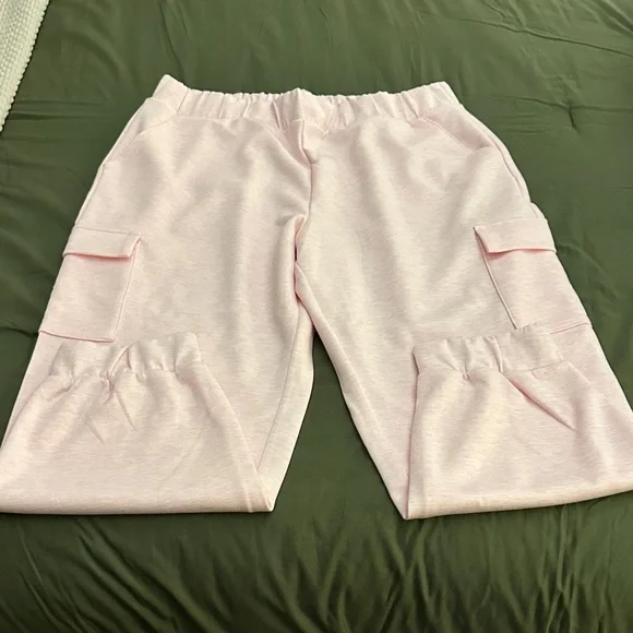 Express Soft Pink Sweatsuit - Picture 11 of 14